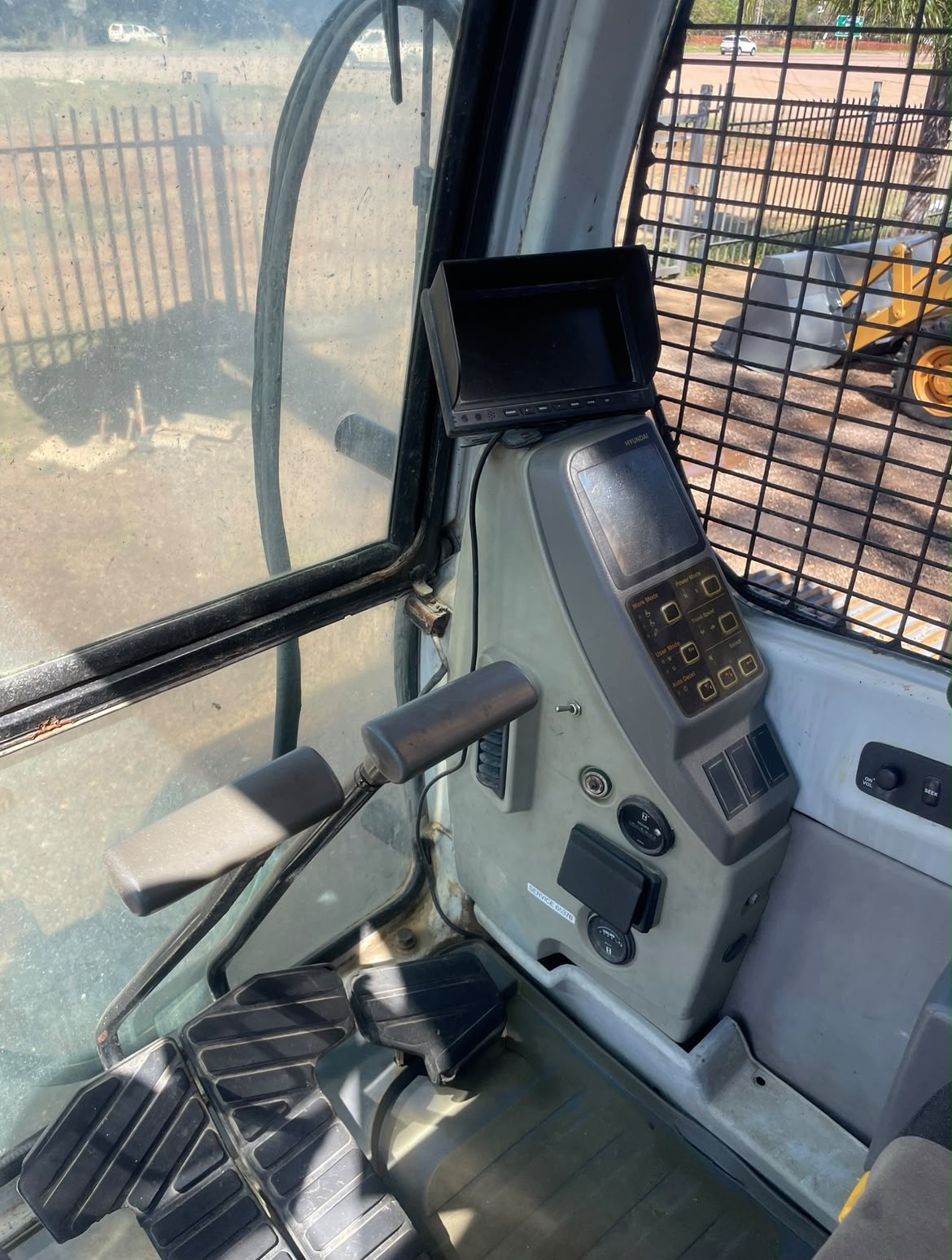 Excavator product view